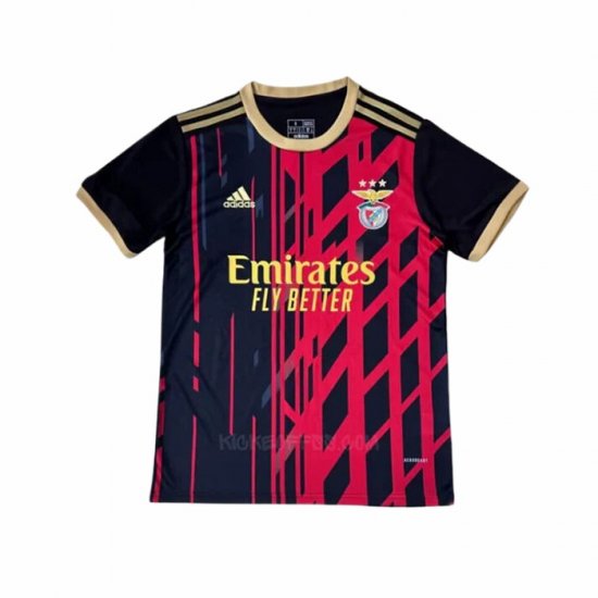 Tailandia Camiseta Benfica Special 25-26 Negro Rojo - Haga un click en la imagen para cerrar