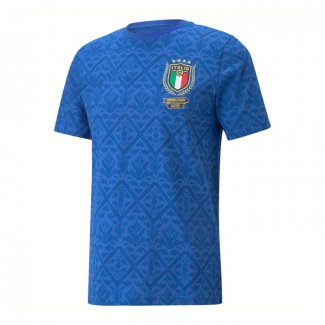 Tailandia Camiseta Italia European Champions 2020 Azul