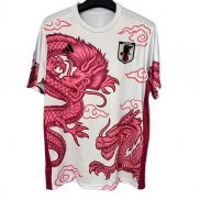 Tailandia Camiseta Japon Dragon 25-26 Blanco Rojo