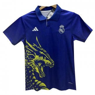 Tailandia Camiseta Real Madrid Dragon 24-25 Azul