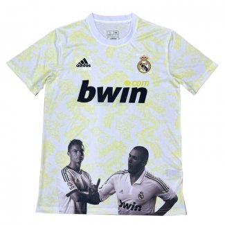 Tailandia Camiseta Real Madrid Special 2025-26 Blanco Amarillo