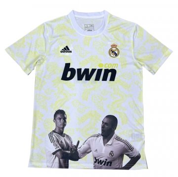 Tailandia Camiseta Real Madrid Special 2025-26 Blanco Amarillo