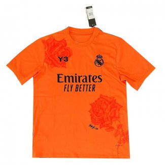 Tailandia Camiseta Real Madrid Y-3 2024 Naranja