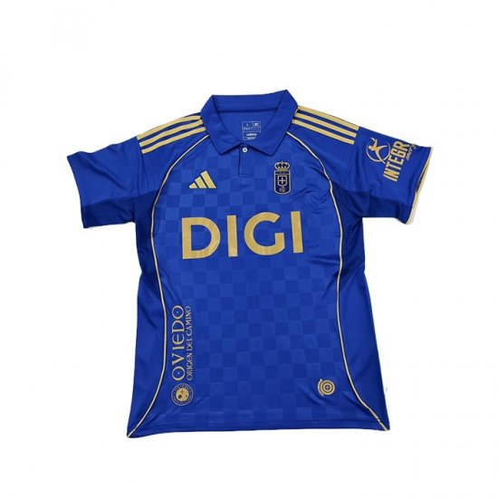 Tailandia Camiseta Real Oviedo 1ª 25-26 - Haga un click en la imagen para cerrar