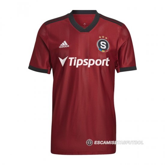 Tailandia Camiseta Sparta Praha 1ª 22-23 - Haga un click en la imagen para cerrar