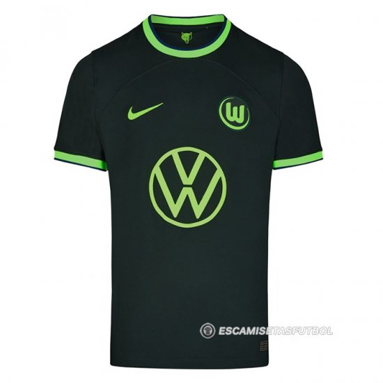 Tailandia Camiseta Wolfsburg 2ª 22-23 - Haga un click en la imagen para cerrar