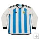 Camiseta Argentina 1ª Manga Larga 2022