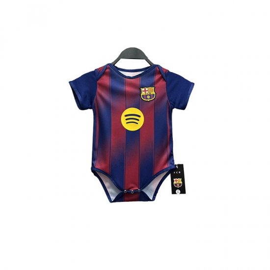Camiseta Barcelona 1ª Bebe 25-26 - Haga un click en la imagen para cerrar