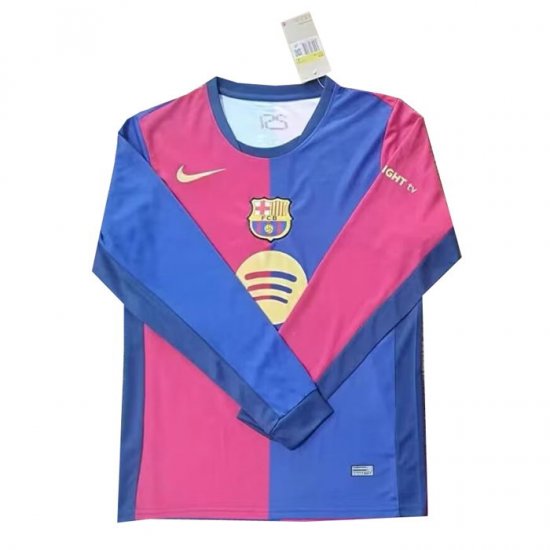 Camiseta Barcelona 1ª Manga Larga 2024-25 - Haga un click en la imagen para cerrar