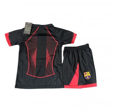 Camiseta Barcelona Special Nino 25-26 Negro Rojo