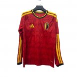 Camiseta Belgica 1ª Manga Larga 2026