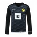 Camiseta Borussia Dortmund Portero Manga Larga 20-21 Negro