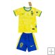 Camiseta Brasil Jesus Nino 24-25 Amarillo