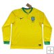 Camiseta Brasil 1ª Manga Larga 2022
