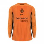 Camiseta Inter Milan Portero Manga Larga 25-26 Naranja