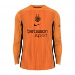 Camiseta Inter Milan Portero Manga Larga 25-26 Naranja