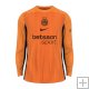 Camiseta Inter Milan Portero Manga Larga 25-26 Naranja
