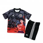 Camiseta Japon Anime Nino 25-26 Negro