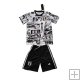 Camiseta Japon Anime Nino 24-25 Gris