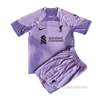Camiseta Liverpool Portero 1ª Nino 22-23