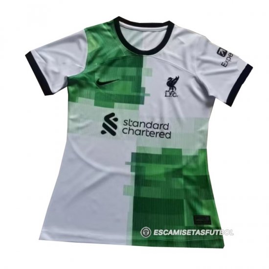 Camiseta Liverpool 2ª Mujer 23-24 - Haga un click en la imagen para cerrar