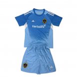 Camiseta Los Angeles Galaxy Portero Nino 2025 Azul