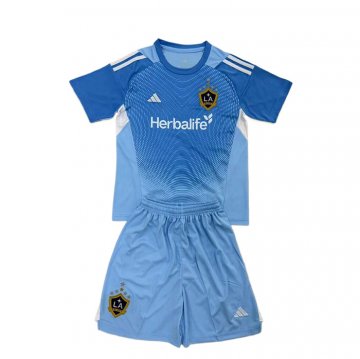 Camiseta Los Angeles Galaxy Portero Nino 2025 Azul