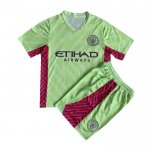 Camiseta Manchester City Portero Nino 2023-24 Verde
