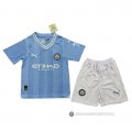 Camiseta Manchester City Primera Nino 23-24