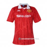 Camiseta Manchester United 1ª Retro 1992-1993