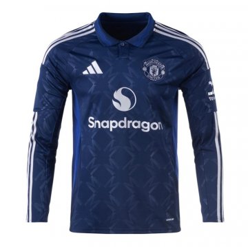 Camiseta Manchester United 2ª Manga Larga 24-25