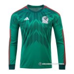 Camiseta Mexico 1ª Manga Larga 2022