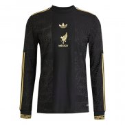 Camiseta Mexico Special Manga Larga 2025 Negro