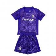 Camiseta Olympique Marsella Portero Nino 25-26 Purpura