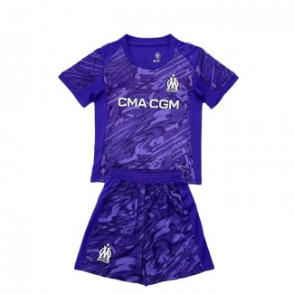 Camiseta Olympique Marsella Portero Nino 25-26 Purpura