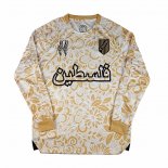 Camiseta Palestina Special Manga Larga 25-26 Amarillo