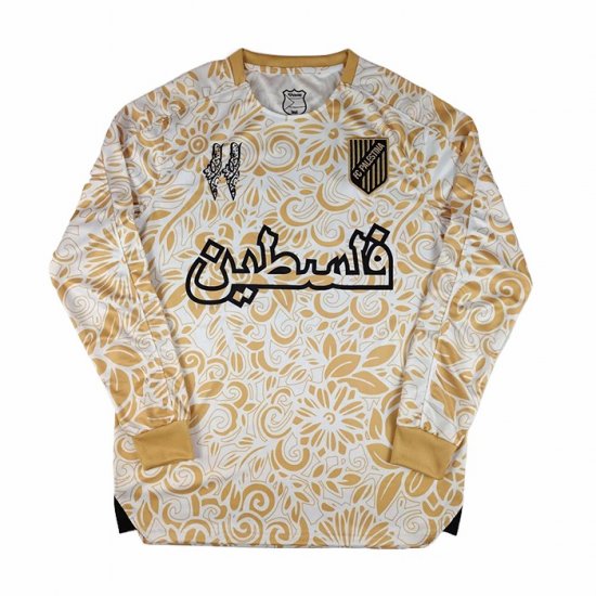 Camiseta Palestina Special Manga Larga 25-26 Amarillo - Haga un click en la imagen para cerrar