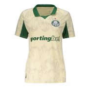 Camiseta Palmeiras 2ª Mujer 2025 Amarillo
