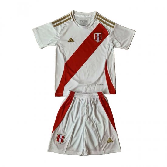 Camiseta Peru 1ª Nino 2024 - Haga un click en la imagen para cerrar
