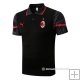 Camiseta Polo del AC Milan 2022-2023 Negro