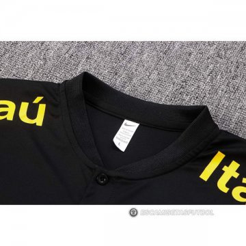 Camiseta Polo del Brasil 22-23 Negro