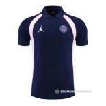 Camiseta Polo del Paris Saint-Germain Jordan 22-23 Azul Marino
