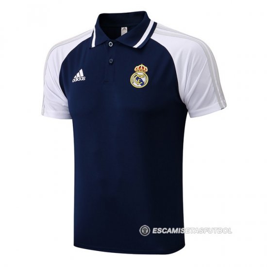Camiseta Polo del Real Madrid 22-23 Azul - Haga un click en la imagen para cerrar