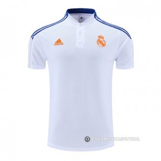 Camiseta Polo del Real Madrid 22-23 Blanco y Azul