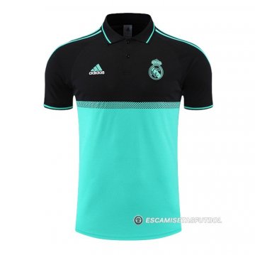 Camiseta Polo del Real Madrid 22-23 Negro y Verde