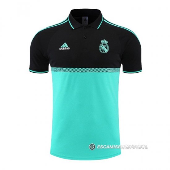 Camiseta Polo del Real Madrid 22-23 Negro y Verde - Haga un click en la imagen para cerrar