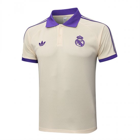 Camiseta Polo del Real Madrid 25-26 Amarillo - Haga un click en la imagen para cerrar