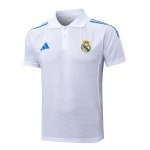 Camiseta Polo del Real Madrid 25-26 Blanco Azul