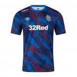 Camiseta Pre Partido del Rangers 25-26 Azul