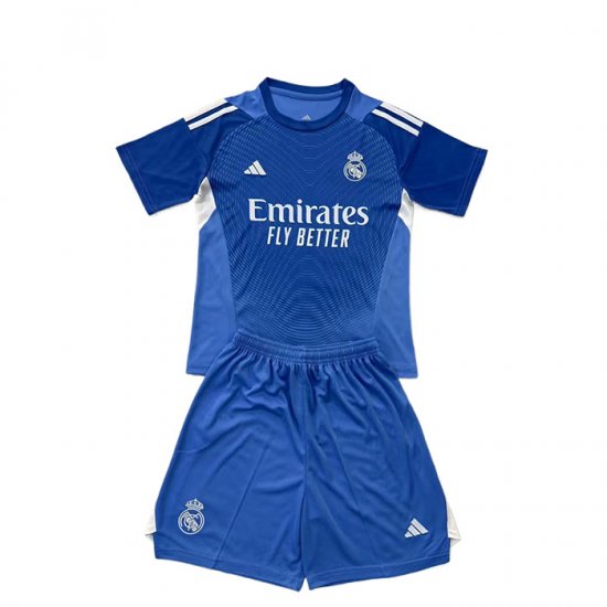 Camiseta Real Madrid Portero Nino 25-26 Azul - Haga un click en la imagen para cerrar